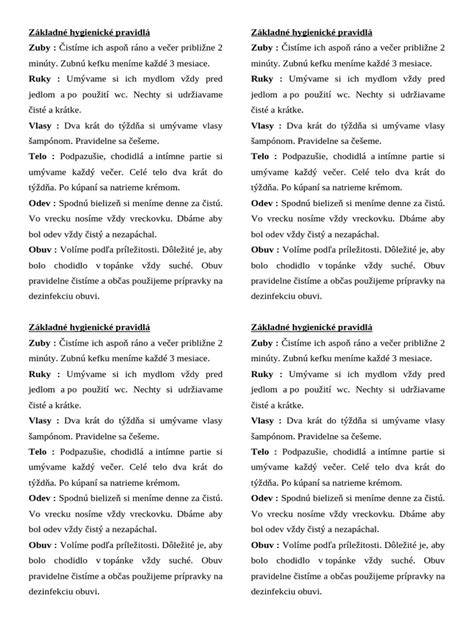 FAQ - základné pravidlá výberu