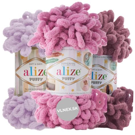 Vlna Alize Puffy s pripravenými očkami