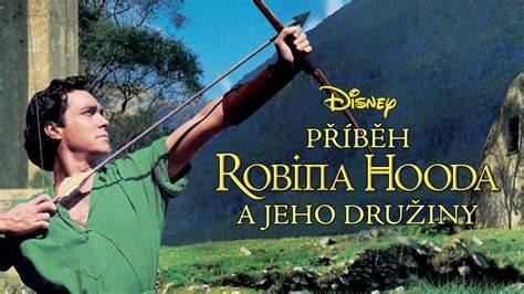 Infografika: vývoj postavy Robina Hooda od sedliaka po rytiera a jeho družiny