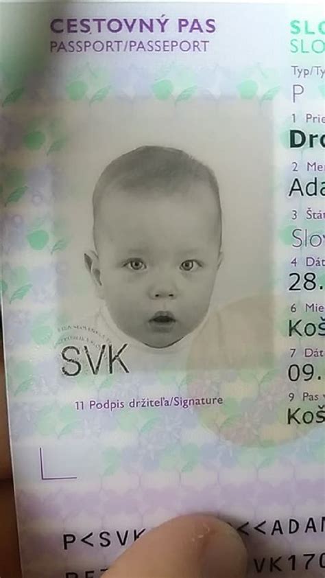 Obrazová príručka s informáciami o cestovných pasoch pre deti