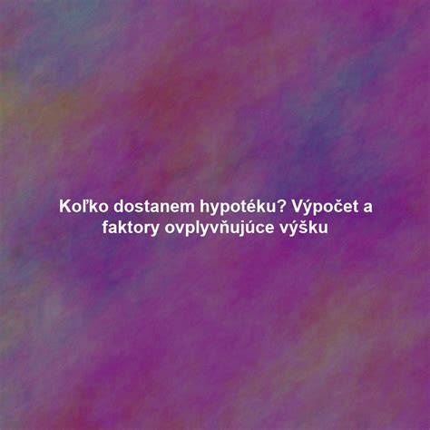 Infografika: Faktory ovplyvňujúce výšku výživného