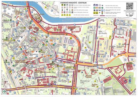 Ilustračná mapa centra a jeho kontaktov