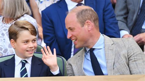 Portrét novonarodeného princa Georga