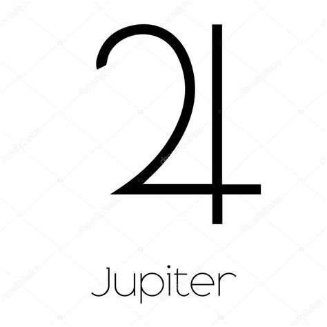 Symbol planéty Jupiter