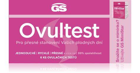 Príklad grafu plodných dní a ovulácie