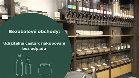 Ekologicky balené desiaty a bezobalové obchody