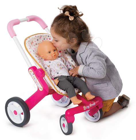 Bábika Baby Nurse Zlatá edícia a kočík 42 cm
