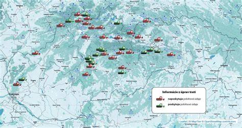 Mapa teplotných podmienok a odporúčaných TOG hodnôt pre rôzne miestnosti