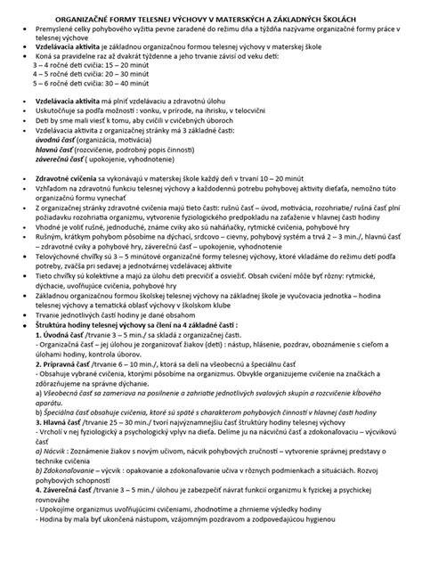 Harmonogram a organizačné schémy hygienických povinností v gastro prevádzke