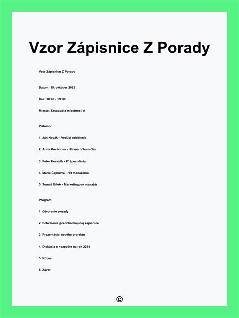 Ilustrácia rodičovskej rady v škole