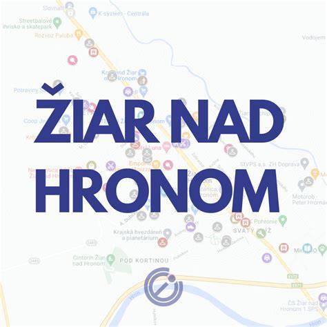 Mapa smerovania k MDJ Žiar nad Hronom a Levicám