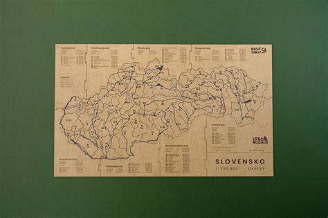 Mapa lesnej hry a stanovištia