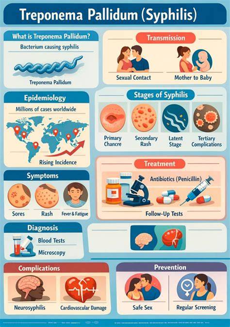 Infografika: Diagnostika a liečba syfilisu v gravidite