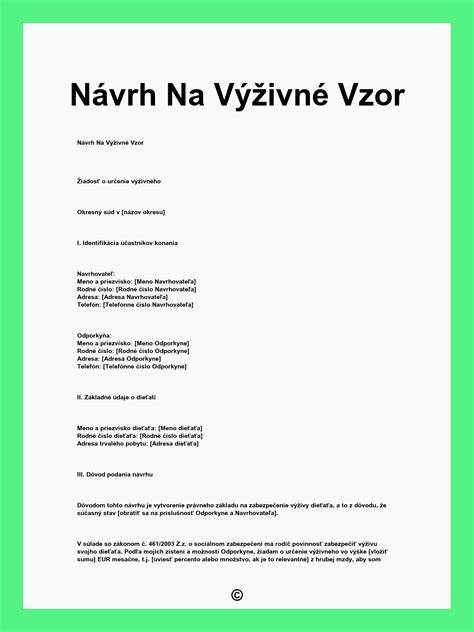 Vzorec návrh na určenie výživy pre maloleté dieťa: kompletný a praktický návod
