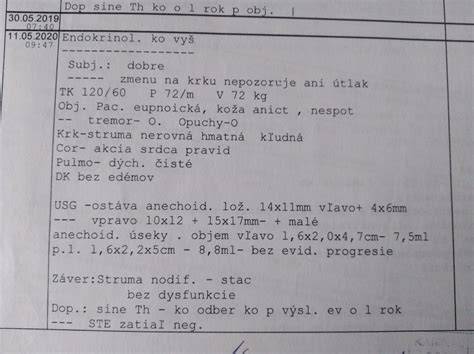 Schéma rizikovej klasifikácie uzlov na štítnej žľaze