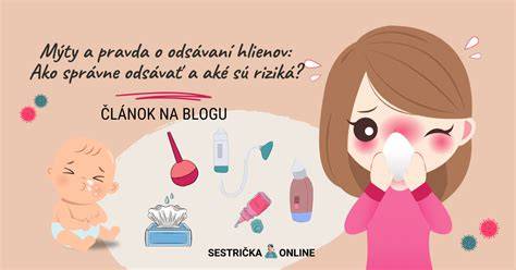 Infografika: Ako správne čistiť nos a odsávať hlieny u dieťaťa