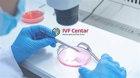 Obrázok znázorňujúci schému IVF procesu: od stimulácie po ET a test tehotenstva