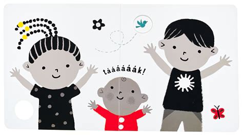 Ilustrácia bábätka s prvou knižkou