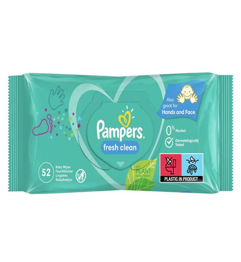 Pampers Baby Wipes Fresh Clean: Jemná starostlivosť pre citlivú pokožku