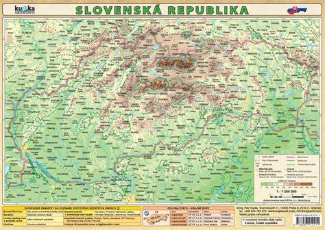 Mapa dopravy a služieb: Slovenská republika a EÚ logistika