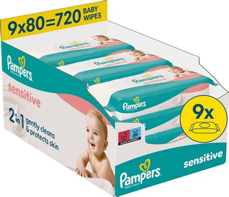 VLHČENÉ OBRÚSKY Pampers Sensitive: zloženie a výhody pre citlivú pokožku dieťaťa
