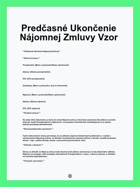 Infografika: Vzorová štruktúra nájomnej zmluvy a rozdiely OZ vs. ZNaPNP