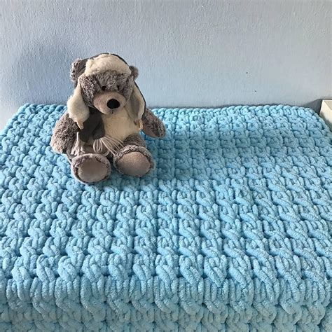 Ukážka háčkovanej detskej deky