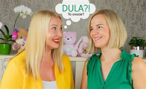 Obrázok: Dula počas pôrodu a prípravy