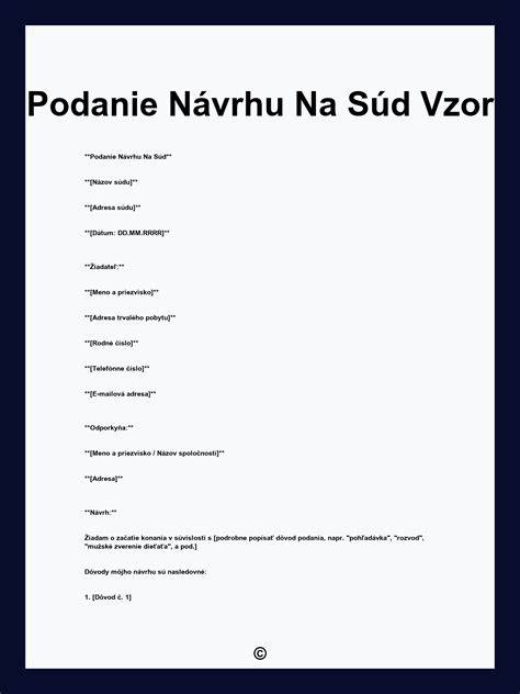 Infografika: Kroky pri podaní návrhu na súd o zverení dieťaťa do osobnej starostlivosti