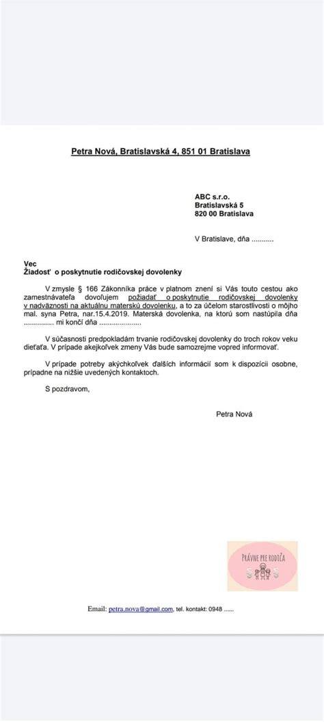 Ako oznámiť zamestnávateľovi prechod z rodičovskej dovolenky na materskú