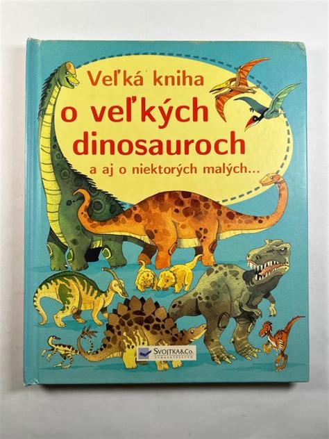 Obrázok obálky knihy o dinosauroch pre deti