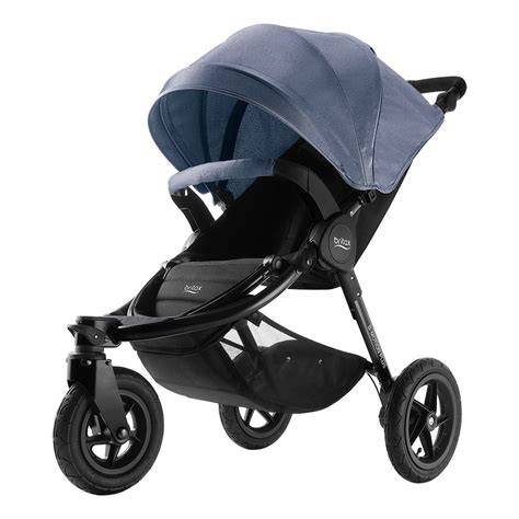 Infografika: Schéma demontáže potahu a kostry kočíka Britax B-Motion Plus
