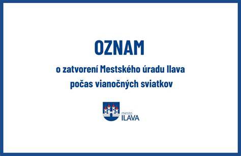 Matrika mestského úradu Ilava a súvisiace inštruktúry a informácie