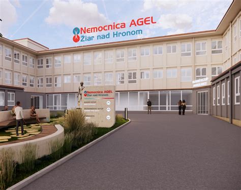 Infografika - Rozpis lôžok a ambulancií nemocnice AGEL Žiar nad Hronom