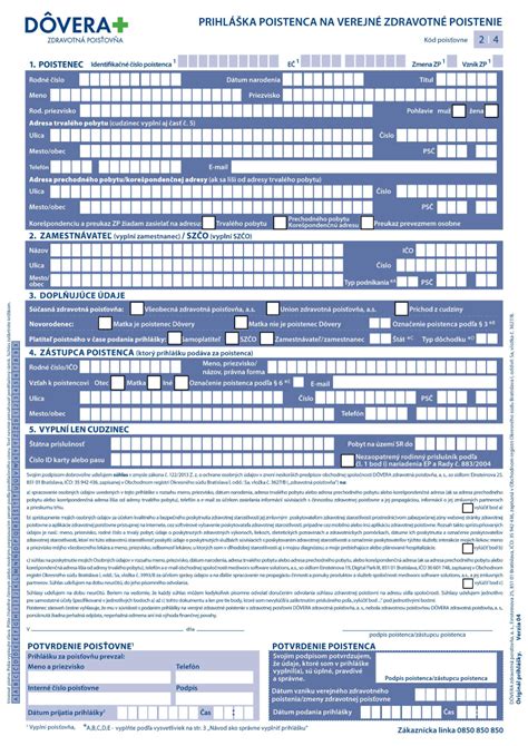Proces prihlásenia dieťaťa do zdravotnej poisťovne