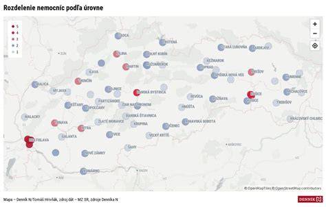Mapka: Rozdelenie zavinovačiek podľa materiálu výplne
