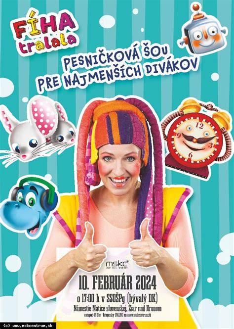 Obrázková infografika: Postavy a ich aktivity v programe Fíha tralala