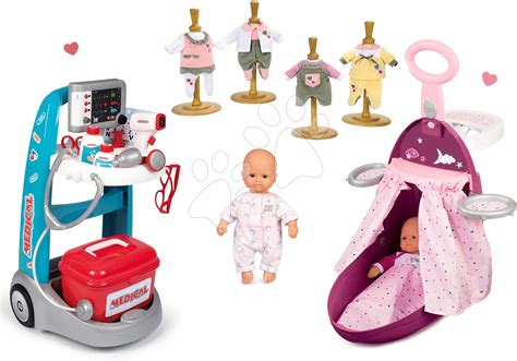 sada s bábikou a postieľkou