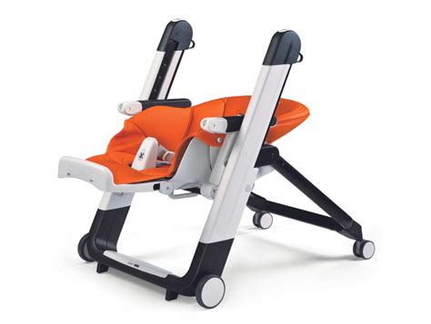 Obrázok znázorňujúci demontáž poťahu Peg Perego Siesta s označením upevňovacích prvkov