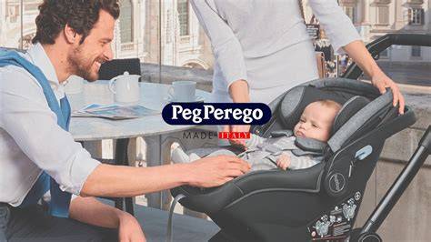 Infografika: Porovnanie modelov Peg Pérego (všestrannosť, ľahká skladnosť, komfort jazdy)