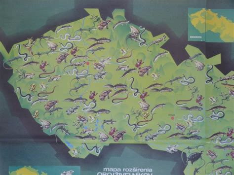 Mapa rozšírenia klauna očkatého