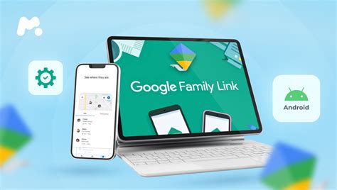 Ilustrácia rozhrania aplikácie Google Family Link
