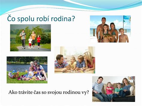 Rodina tráviaca čas spolu doma