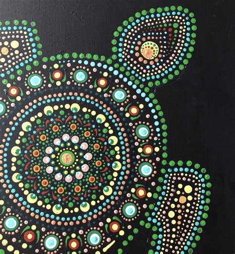 Ukážka techniky Dot Art