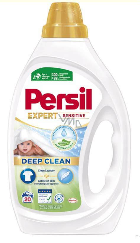 Logo Persil Sensitive - príklad vhodného prostriedku pre citlivú pokožku