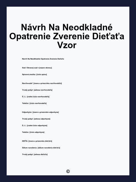 Infografika: Priebeh konania o zverení dieťaťa do NOS