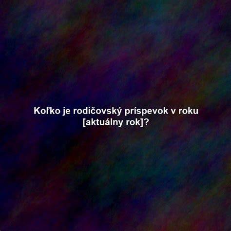 Rodičovský príspevok v Českej republike: podmienky a výška