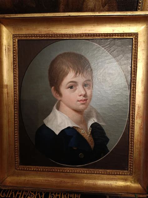 Portrét mladého Alexandra Sergejeviča Puškina