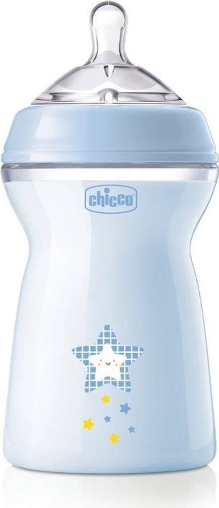 Obrázok ukazujúci dizajn sklenených fliaš Chicco NaturalFeeling