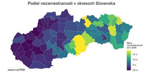 Mapa očkovanosti v regiónoch Slovenska
